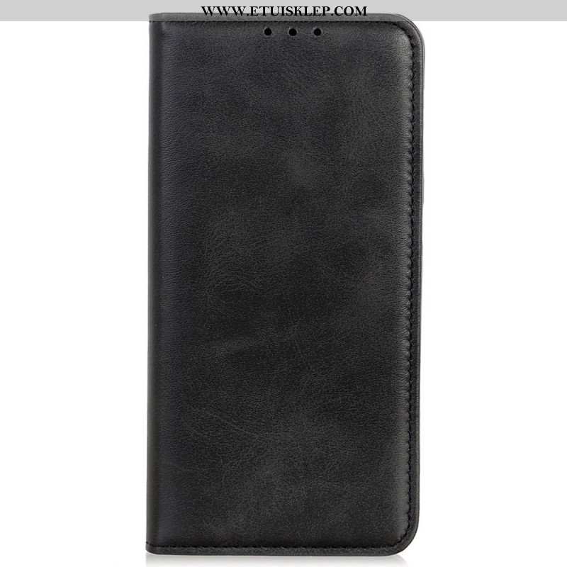 Etui Na Telefon do Honor 50 Lite Etui Folio Elegancka Dwoina Skórzana